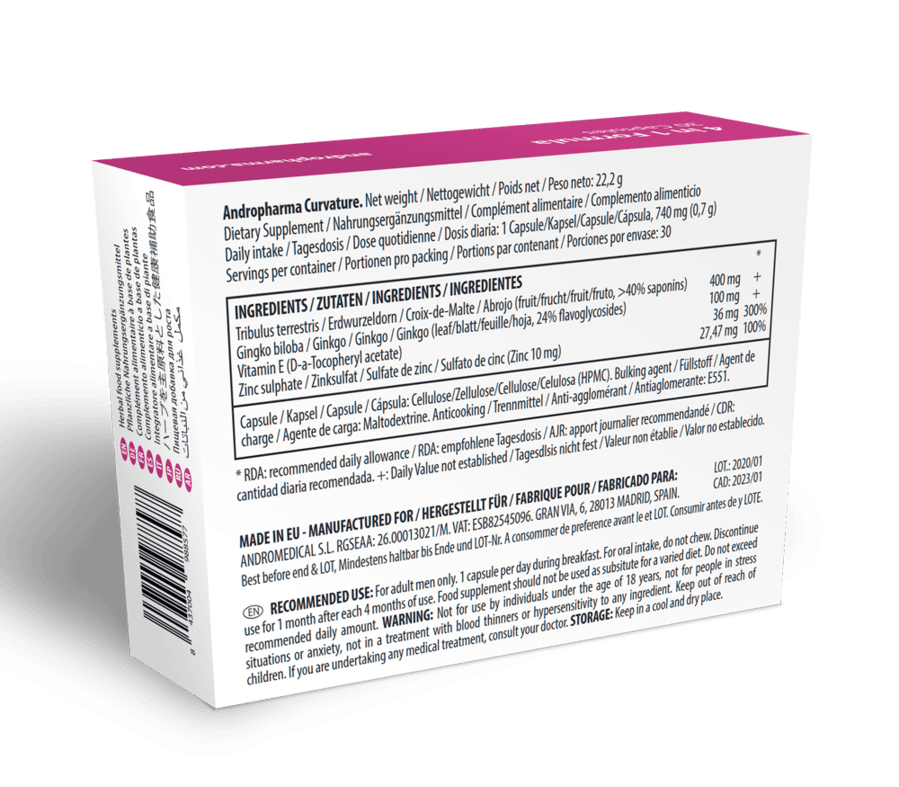 ANDROPHARMA - CURVATURE PEYRONIE TREATMENT thumb 3