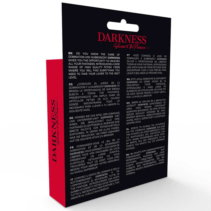 DARKNESS - HARNESS WITH HOLE ONE SIZE thumb 4