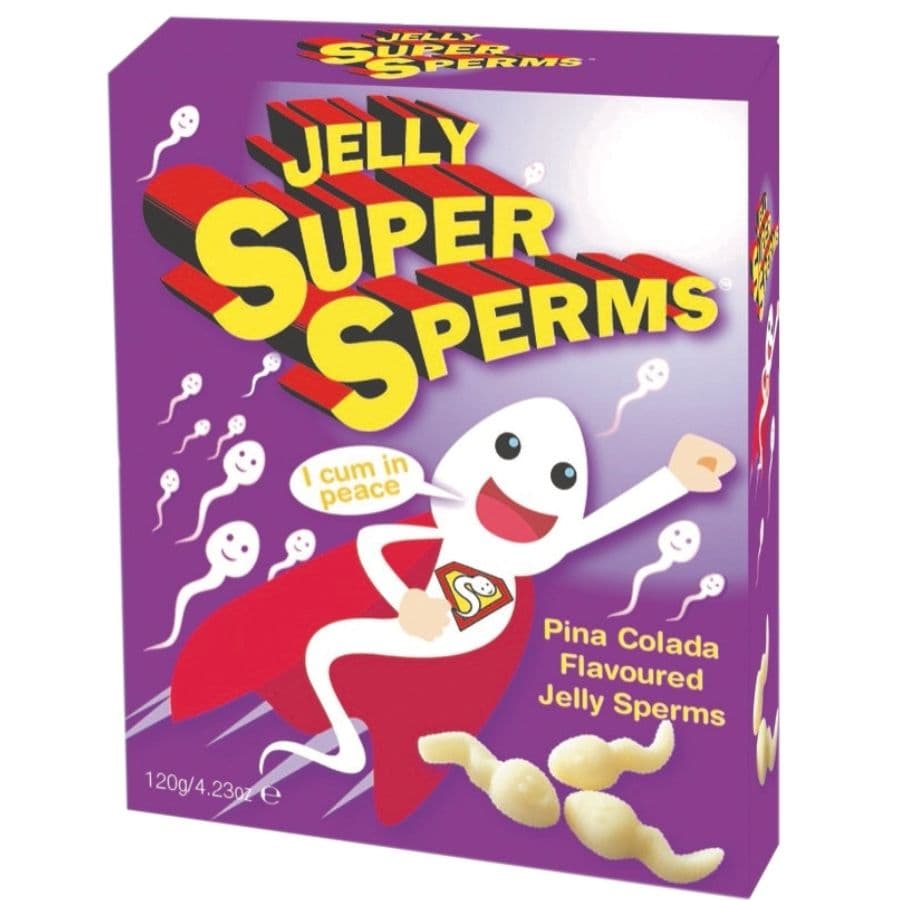 SPENCER & FLEETWOOD - JELLY SUPER SPERM GUMMIES FORM SPERM 120 GR thumb 3