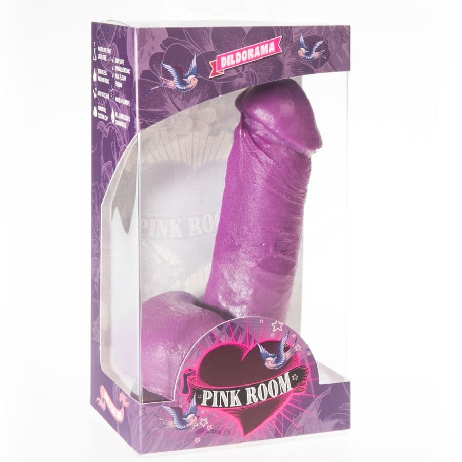 PINK ROOM - NAO REALISTIC DILDO PURPLE 16 CM thumb 2