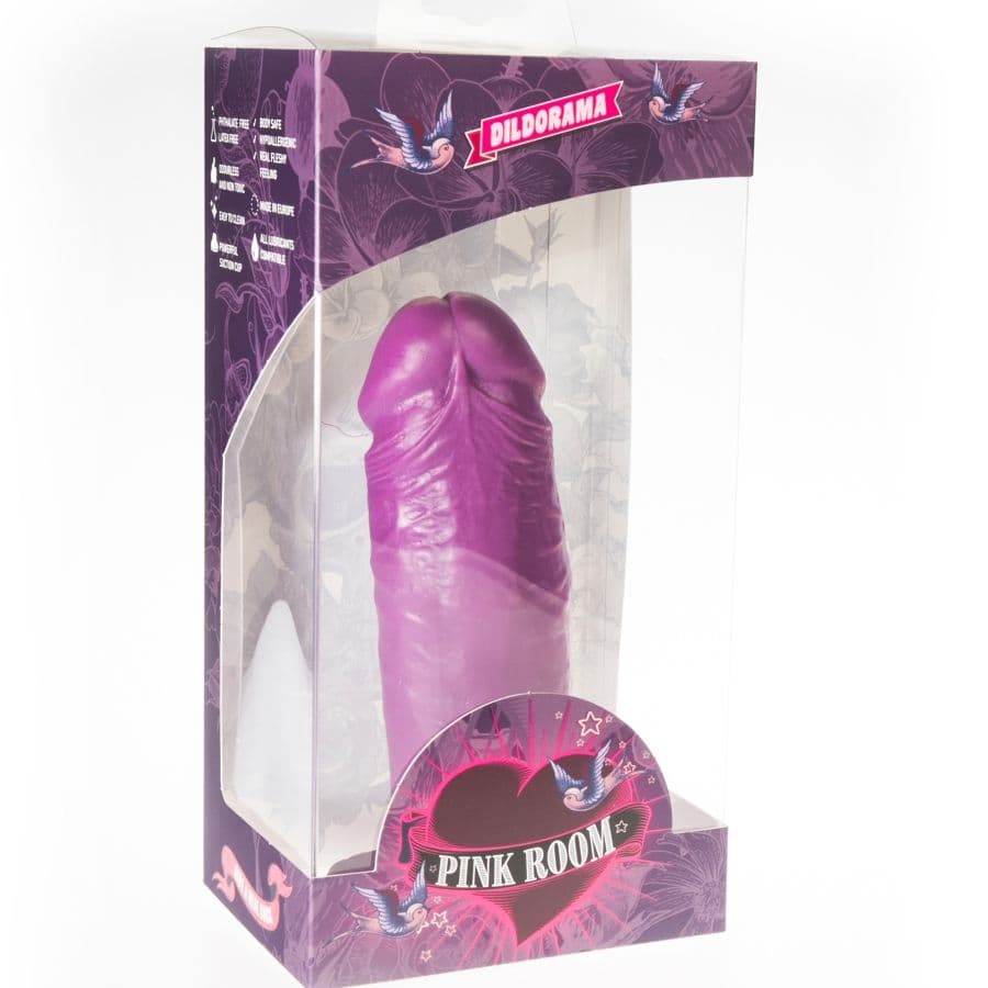 PINK ROOM - DAEL REALISTIC DILDO PURPLE 18.5 CM thumb 2