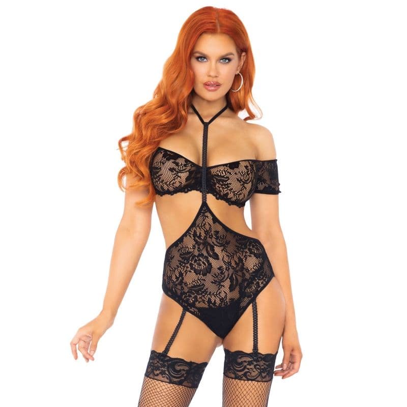 LEG AVENUE - SET TWO PIECES TOP & TEDDY S/M thumb 3
