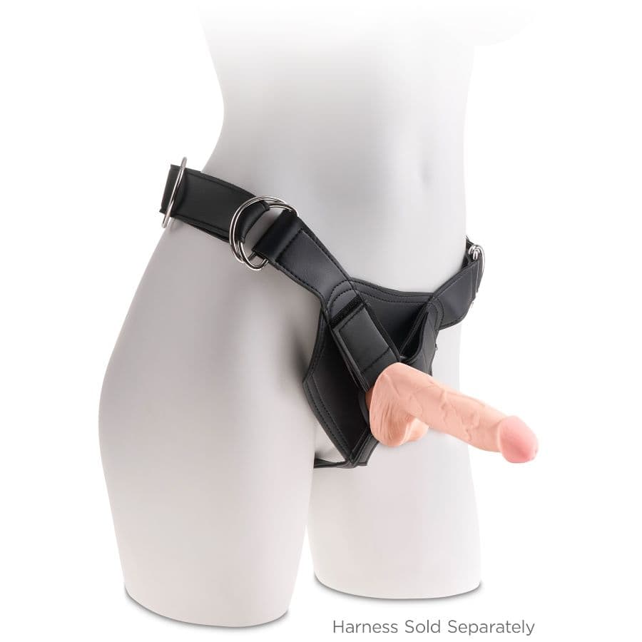 KING COCK - TRIPLE DENSITY DILDO 14 CM thumb 6