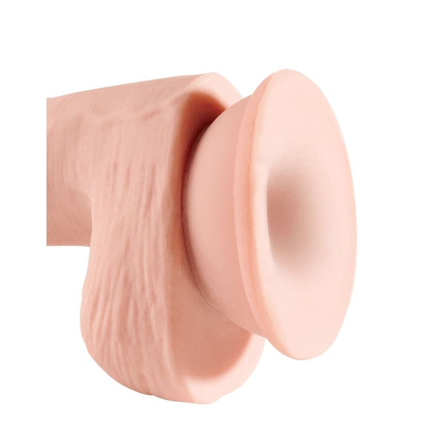 KING COCK - TRIPLE DENSITY DILDO 14 CM thumb 4