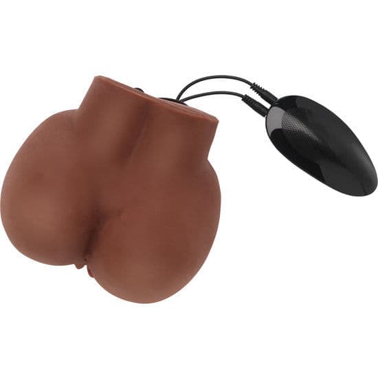 ACT - BIG ASS REALISTIC MASTURBATOR WITH BROWN VIBRATOR thumb 5
