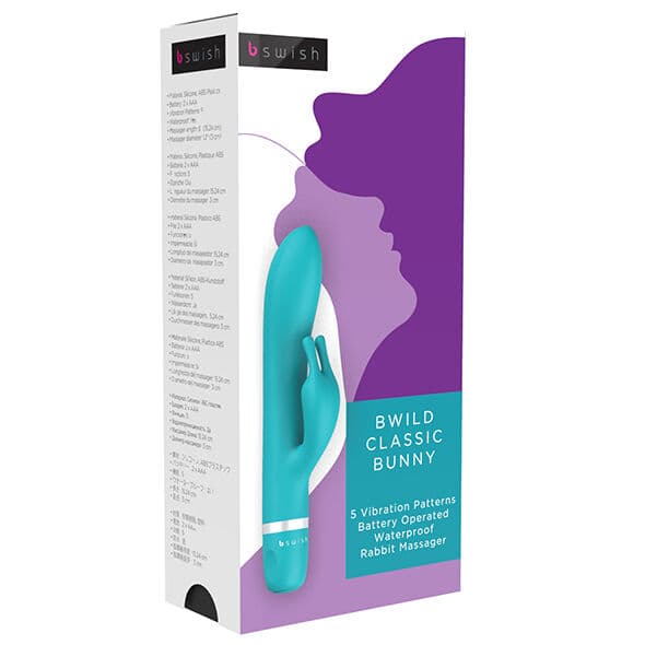 B SWISH - BWILD CLASSIC BUNNY RABBIT VIBRATOR JADE thumb 2