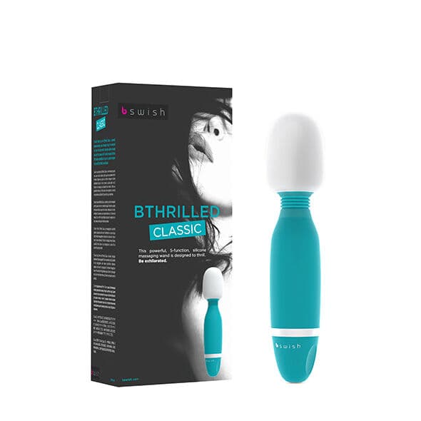 B SWISH - BTHRILLED CLASSIC WAND VIBRATOR JADE thumb 2