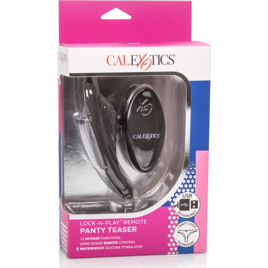 CALEXOTICS - XO REMOTE LOCK N PLAY PANTY TEASER thumb 3