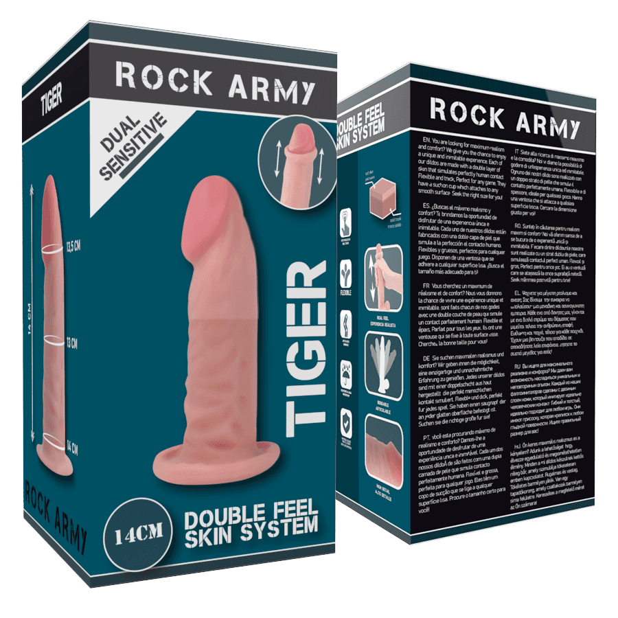 ROCKARMY - DUAL DENSITY TIGER 14 CM -O- 4.46 CM thumb 9