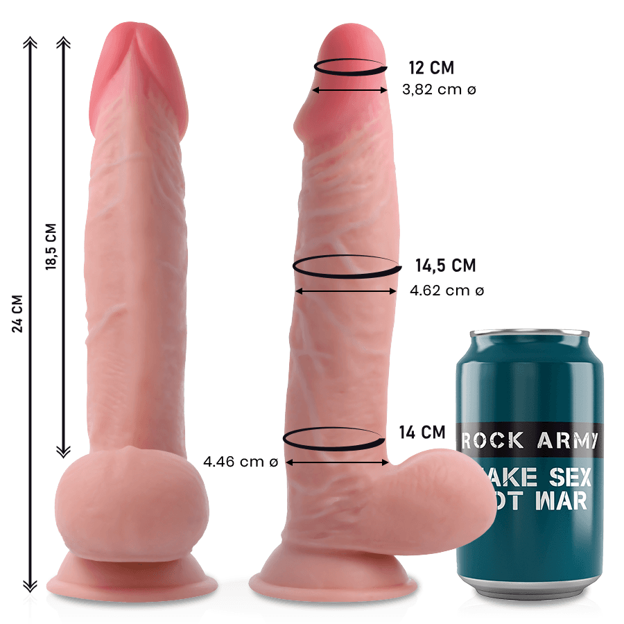 ROCKARMY - DUAL DENSITY SHERMAN 24 CM -O- 4.62 CM thumb 3