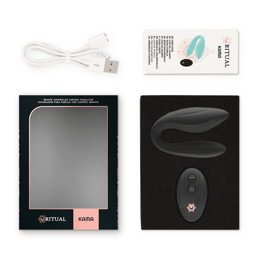 RITHUAL - KAMA REMOTE CONTROL FOR COUPLES AZABACHE thumb 7