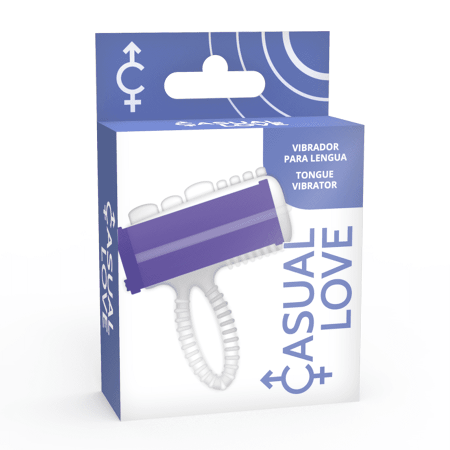 CASUAL LOVE - RING TONGUE VIBRATING PURPLE thumb 3