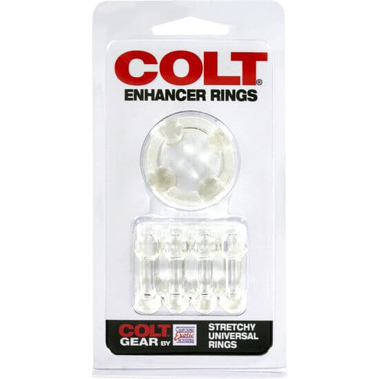 CALEXOTICS - COLT ENHANCER RINGS CLEAR thumb 2