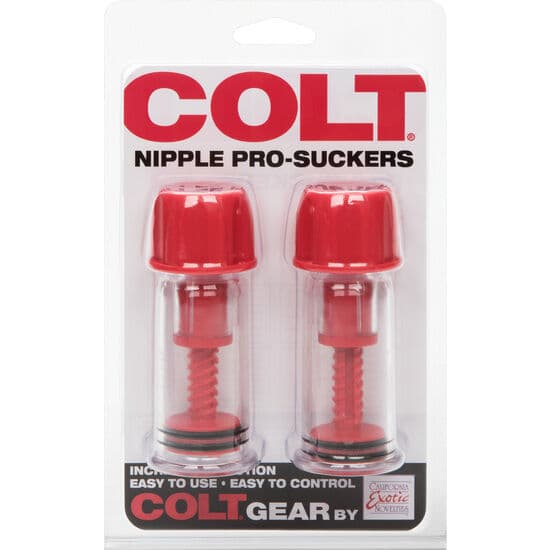 CALEXOTICS - COLT RED NIPPLE SUCTION CUPS thumb 2