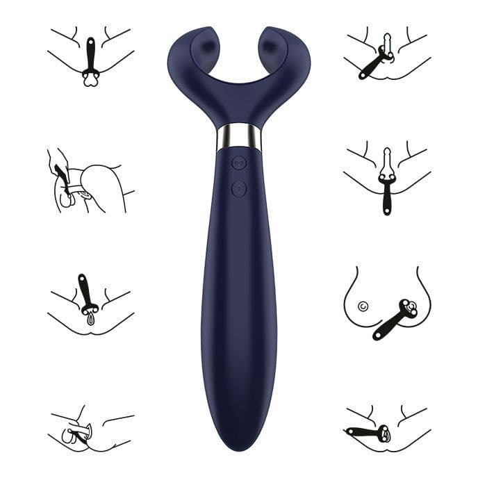 SATISFYER - ENDLESS FUN MULTI VIBRATOR 3 BLUE thumb 4