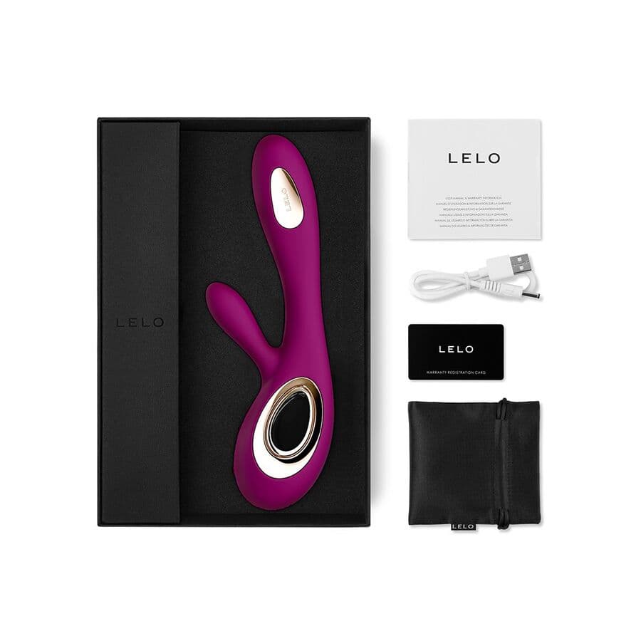 LELO - SORAYA WAVE VIBRATOR RABBIT PURPLE thumb 3