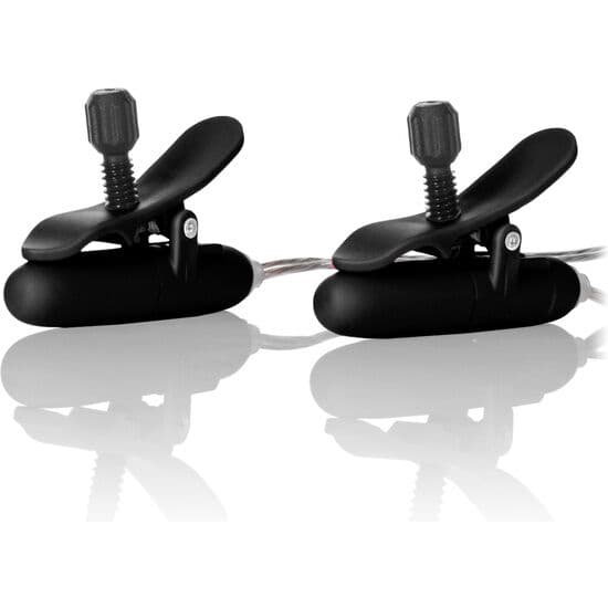 CALEXOTICS - VIBR HEATED NIPPLE TEASERS BLACK thumb 2