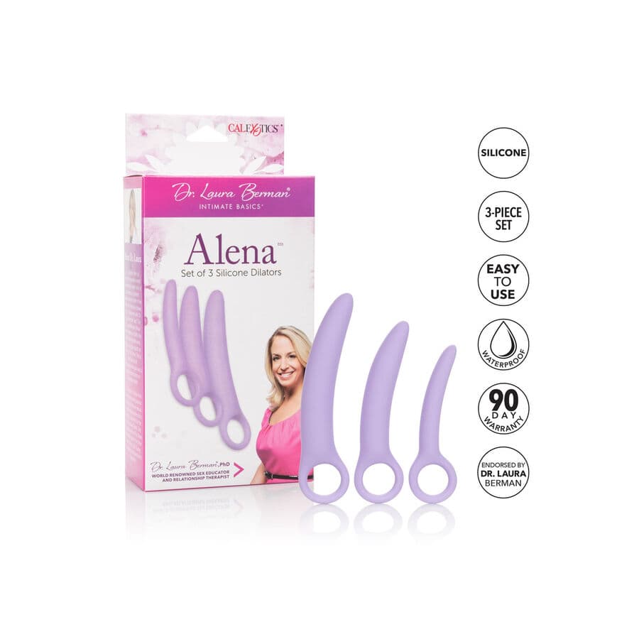 CALEXOTICS - DR LAURA BERMAN ALENA SET OF 3 SILICONE DILATORS thumb 4