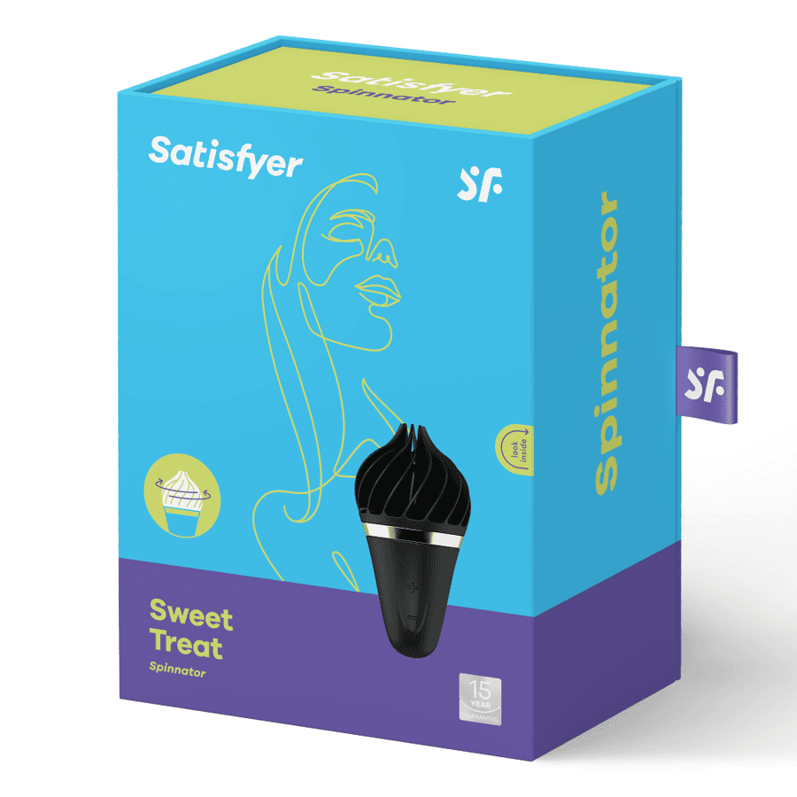 SATISFYER - SWEET TREAT SPINNATOR BLACK thumb 5