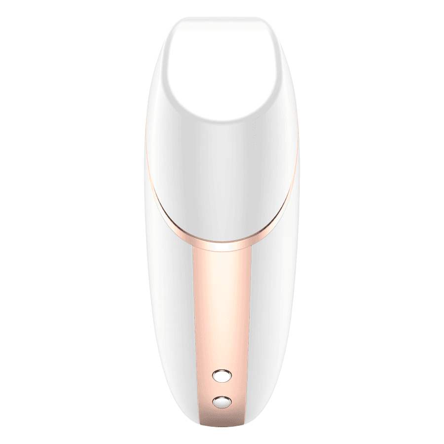 SATISFYER - LOVE TRIANGLE AIR PULSE STIMULATOR & VIBRATOR WHITE thumb 6