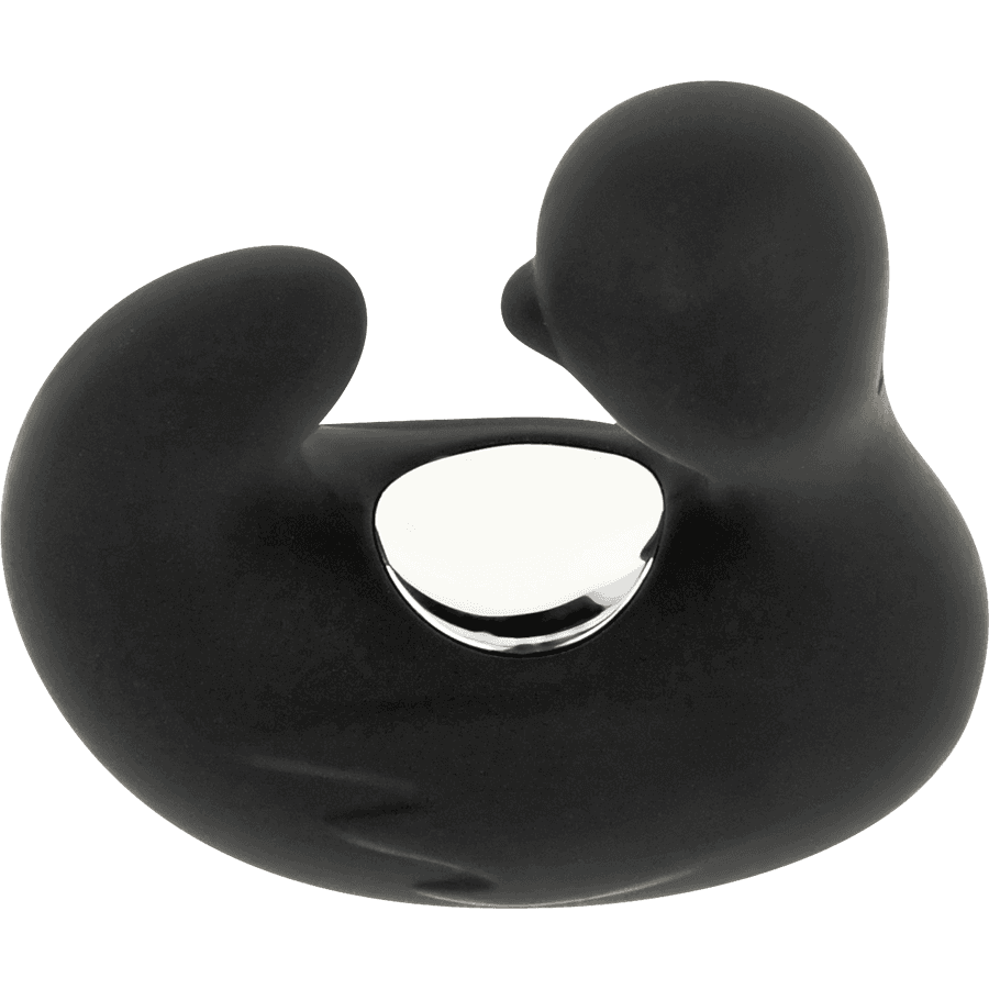 BLACK&SILVER - DUCKYMANIA RECHARGEABLE SILICONE STIMULATING DUCK THIMBLE thumb 6