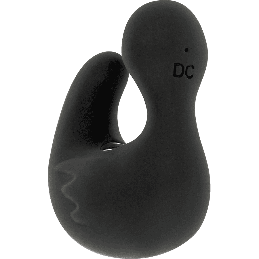 BLACK&SILVER - DUCKYMANIA RECHARGEABLE SILICONE STIMULATING DUCK THIMBLE thumb 7