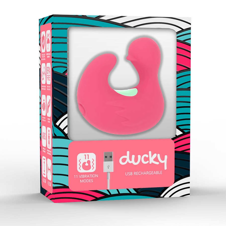 HAPPY LOKY - DUCKYMANIA RECHARGEABLE SILICONE STIMULATOR FINGER thumb 4