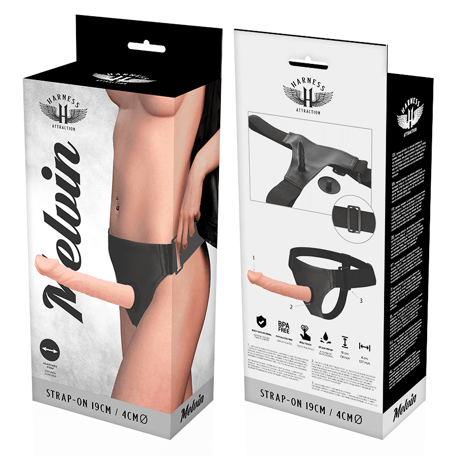 HARNESS ATTRACTION - RNES MELVIN FLESH 19 CM -O- 4 CM thumb 7