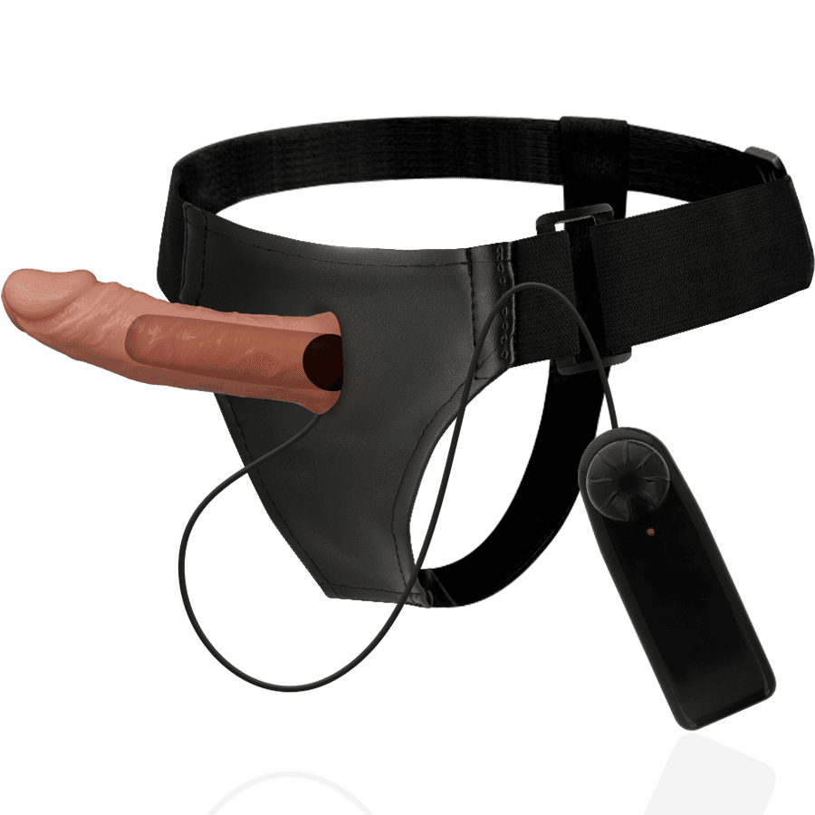 HARNESS ATTRACTION - RNES HOLLOW BENNY WITH VIBRATOR 15 CM -O- 4.5 CM thumb 3
