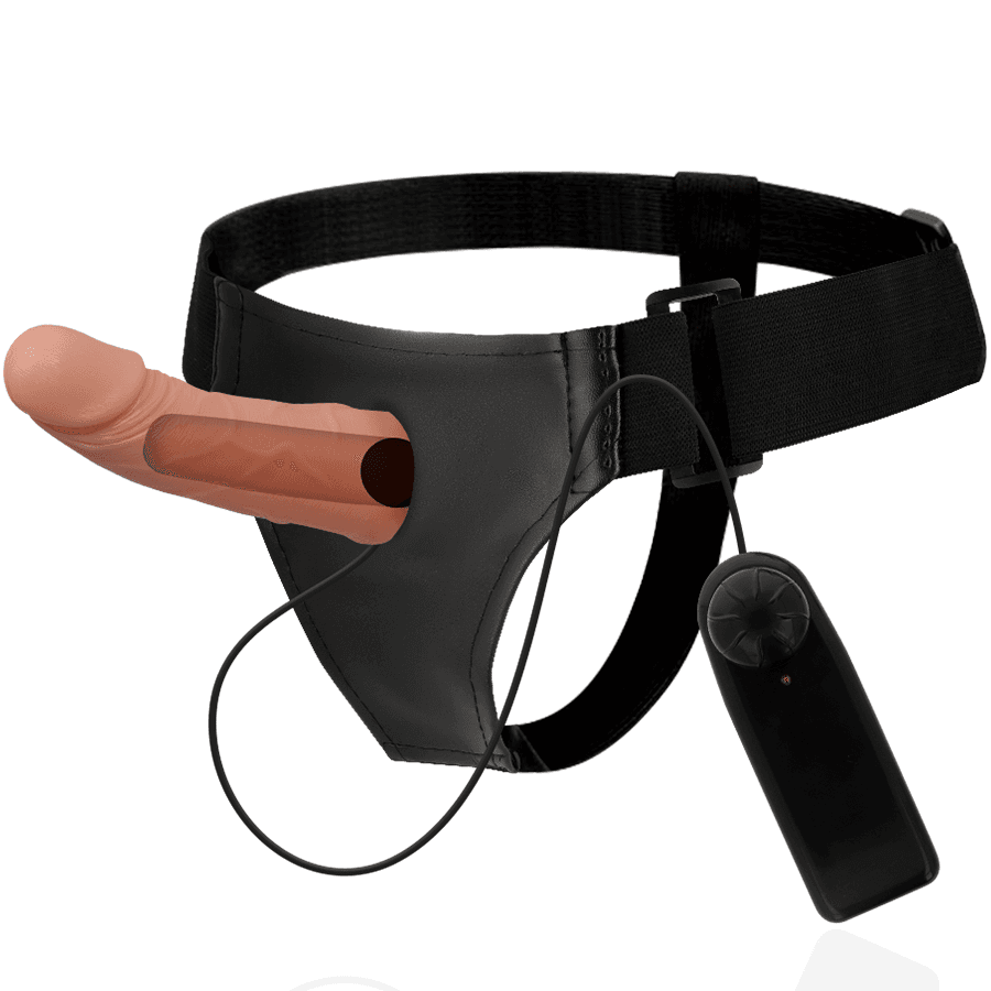 HARNESS ATTRACTION - RNES HOLLOW FRAMES WITH VIBRATOR 15 CM -O- 5 CM thumb 3