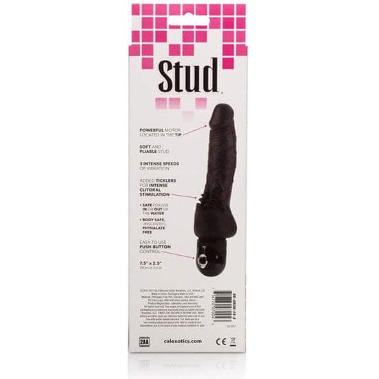 CALEXOTICS - POWER STUD CLITERRIFIC BLACK VIBRATOR thumb 3