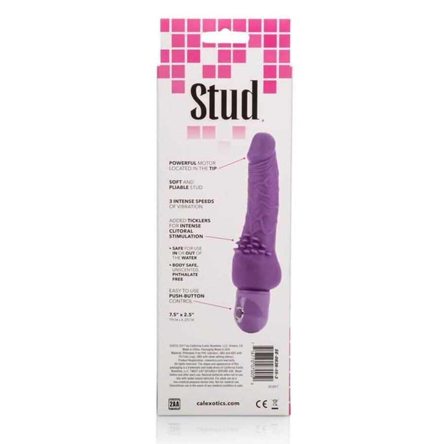CALEXOTICS - POWER STUD CLITERRIFIC PURPLE VIBRATOR thumb 2