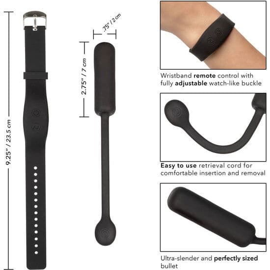 CALEXOTICS - WRISTBAND REMOTE PETITE BULLET thumb 2