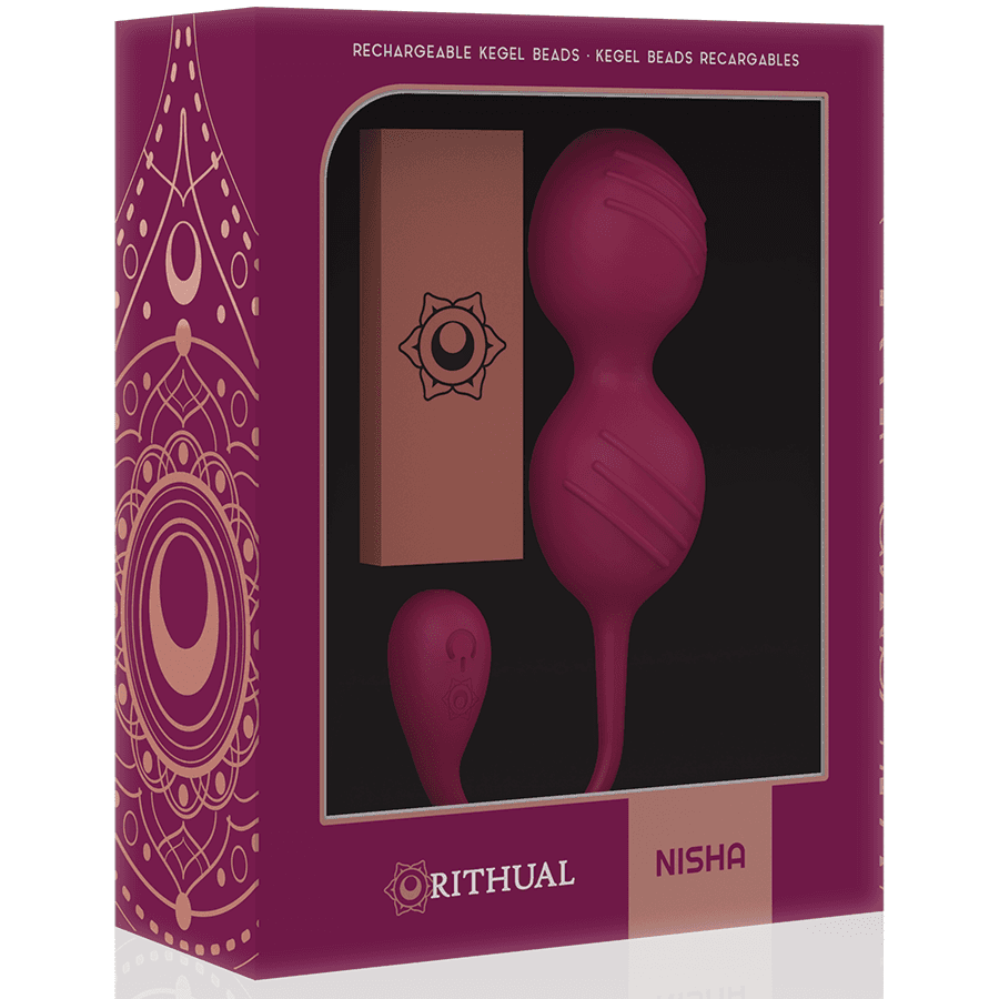 RITHUAL - NISHA RECHARGEABLE VIBRATING KEGEL BALLS ORCHID thumb 9