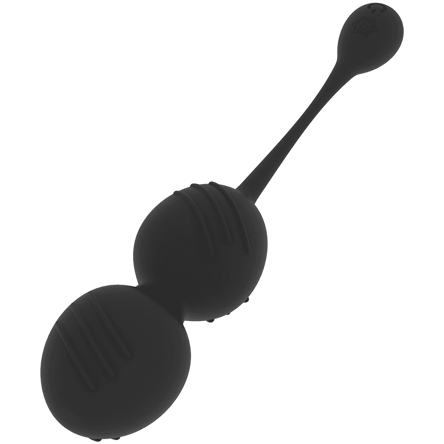 RITHUAL - NISHA RECHARGEABLE VIBRATING KEGEL BALLS BLACK thumb 5