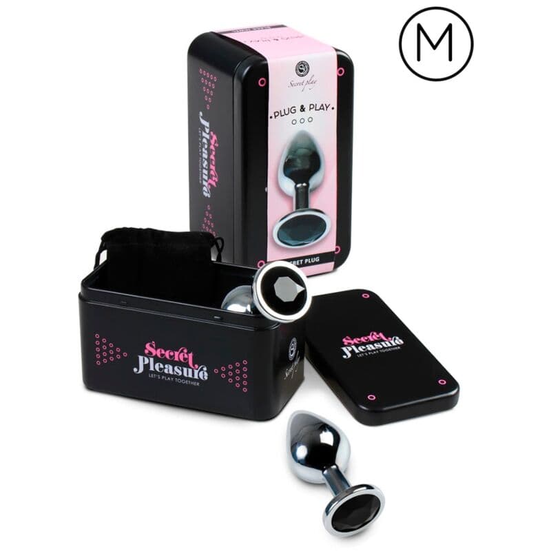 SECRETPLAY - ANAL PLUG BLACK M thumb 2