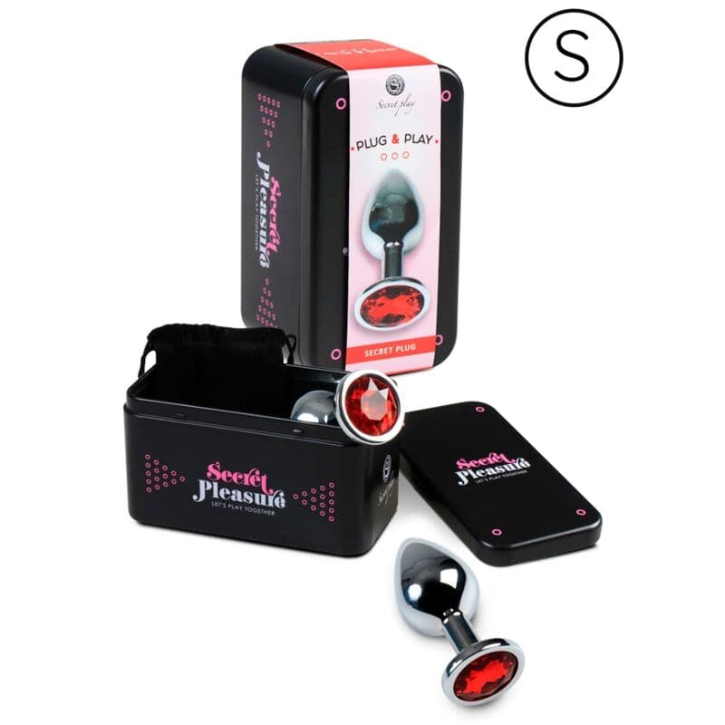 SECRETPLAY - ANAL PLUG RED S thumb 2