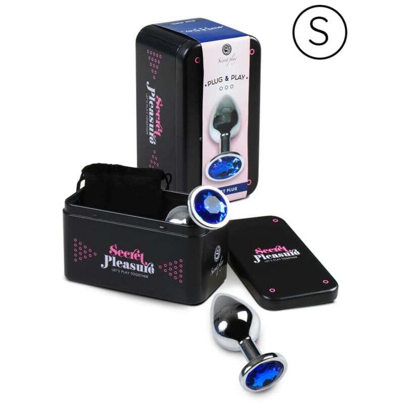 SECRETPLAY - ANAL PLUG BLUE S thumb 2
