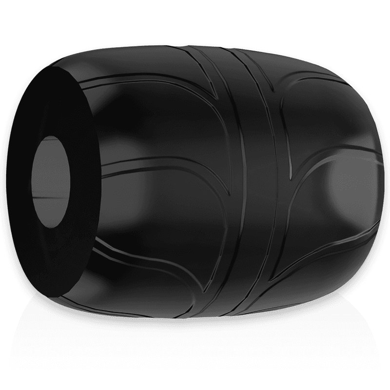 POWERING - SUPER FLEXIBLE AND RESISTANT PENIS RING 5 CM PR11 BLACK thumb 2