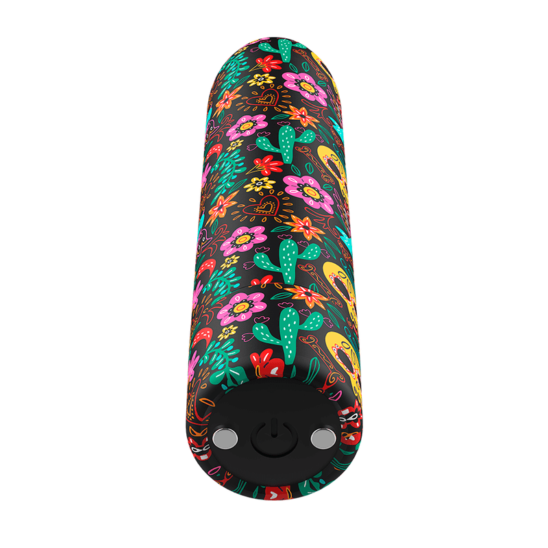 CUSTOM BULLETS - RECHARGEABLE SKULL MAGNETIC BULLET 10 INTENSITIES thumb 3
