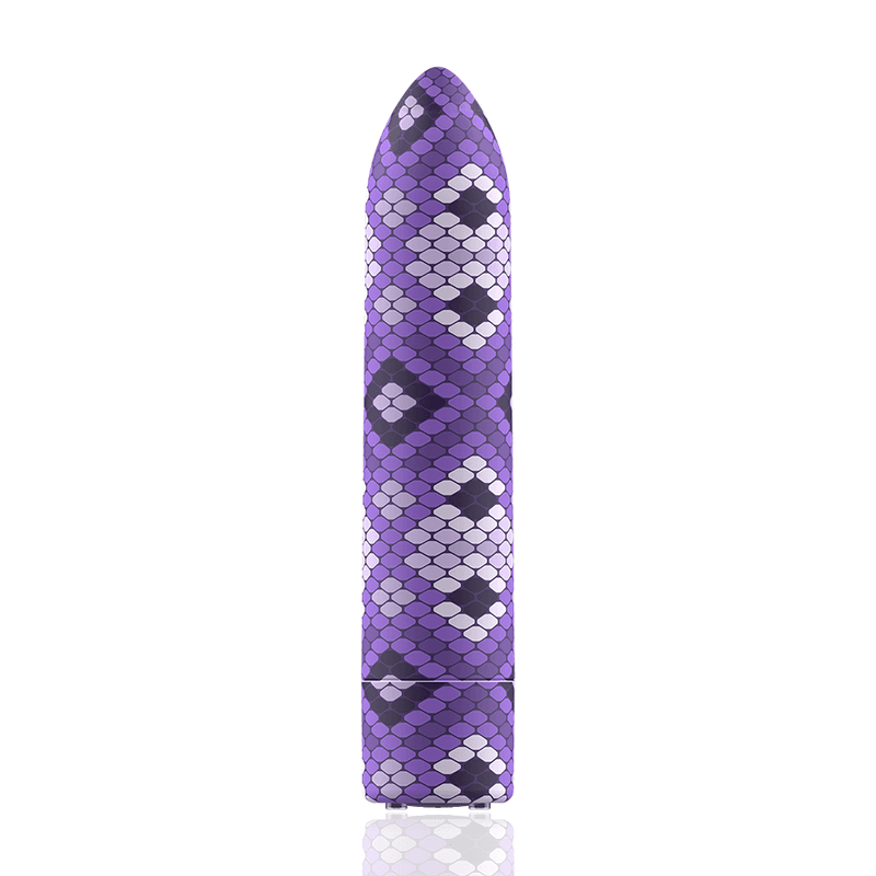 CUSTOM BULLETS - RECHARGEABLE SNAKE PURPLE MAGNETIC BULLET 10 INTENSITIES thumb 2