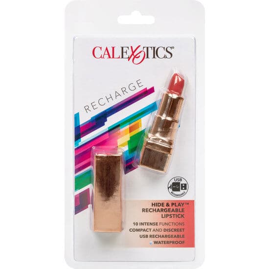 CALEXOTICS - BALA RECHARGEABLE LIPSTICK HIDE & PLAY RED thumb 2