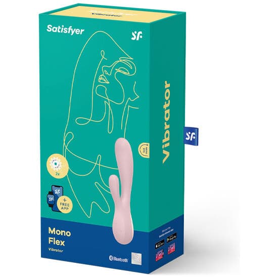 SATISFYER - MONO FLEX PINK WITH APP thumb 4