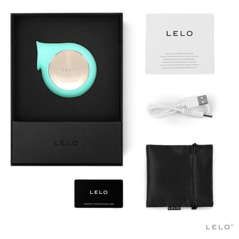 LELO - SILA AQUA GREEN CLITORIS WAVE STIMULATOR thumb 3