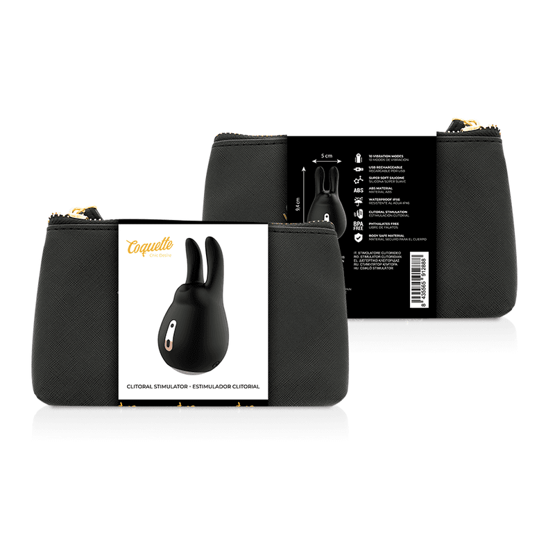 COQUETTE CHIC DESIRE - CLITORIAL STIMULATOR BLACK / GOLD thumb 2