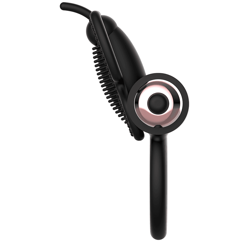 COQUETTE CHIC DESIRE - COCK RING BUTTERFLY WITH VIBRATOR BLACK/ GOLD thumb 2