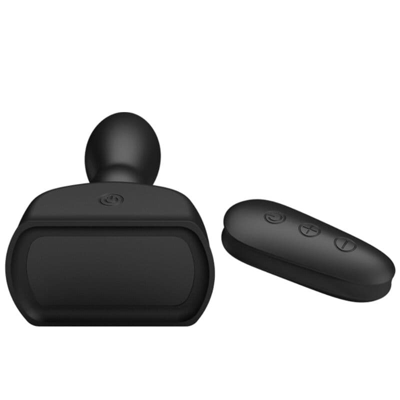 MR PLAY - BLACK INFLATABLE ANAL PLUG REMOTE CONTROL thumb 4