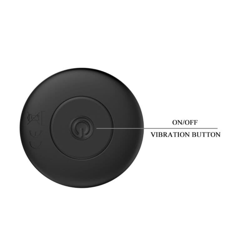MR PLAY - RECHARGEABLE BLACK VIBRATOR ANAL PLUG thumb 5