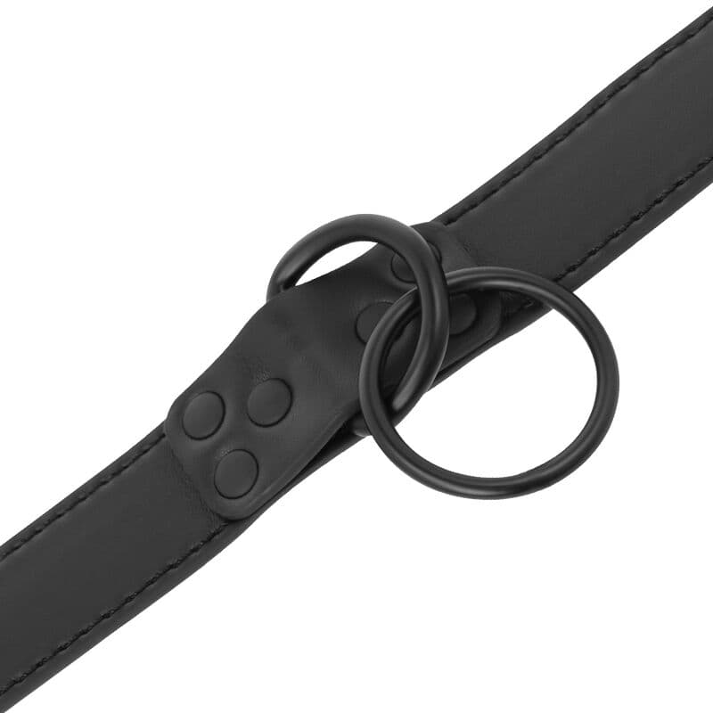 DARKNESS - BLACK NECKLACE WITH CHAIN thumb 3