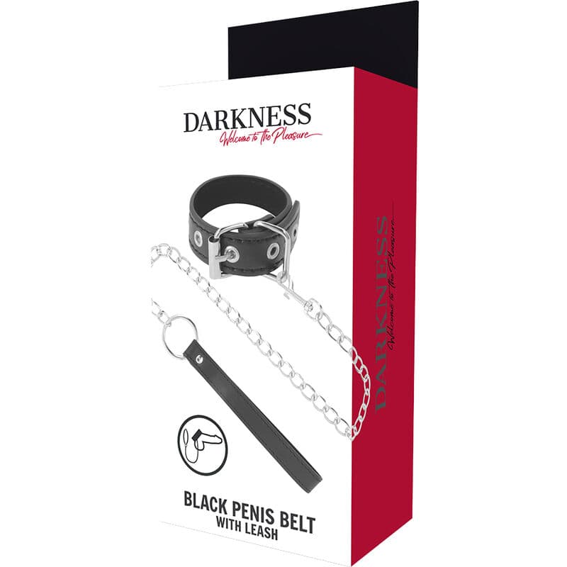 DARKNESS - PENIS RING WITH STRAP thumb 6